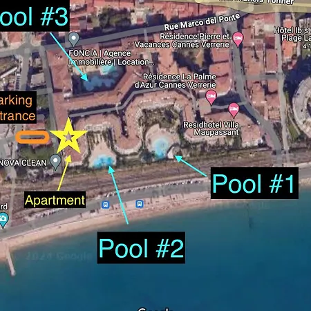 37m2 Terrasse Vue Mer, Barbecue, Piscines *